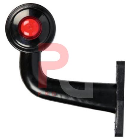 Габарит рогче 90° - 2 LED, 16см