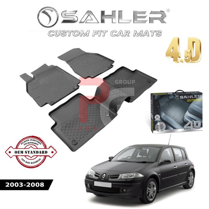 Гумени стелки за Renault Megane 2 2003-2008 Sahler 4D - Image 3