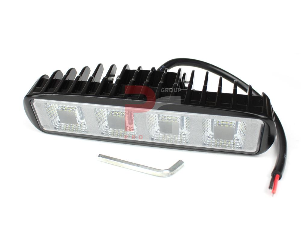 0.jpg Работна лампа 36 LED 12-24V 158x43 mm - Image 1