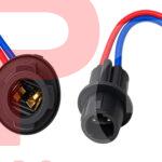Букси за крушки Фасунга T10 - 15 см кабел 2 бр